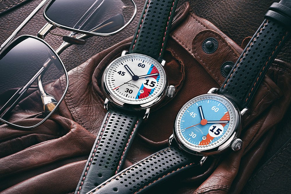 PISTA Vintage Style Racing Wristwatch - Ferro & Company Watches