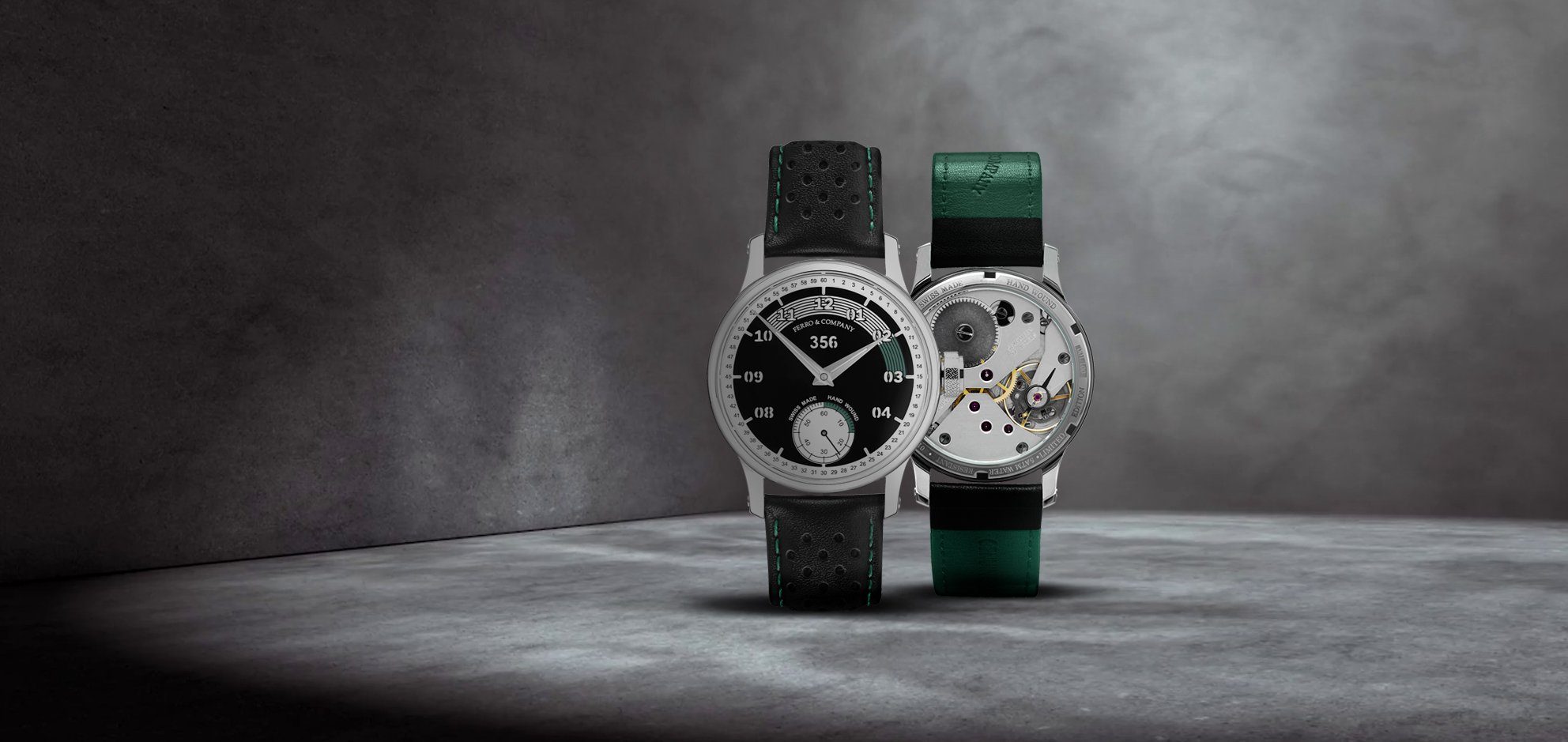Porsche 356 Inspired Vintage Style Racing Watches - Ferro & Company Watches