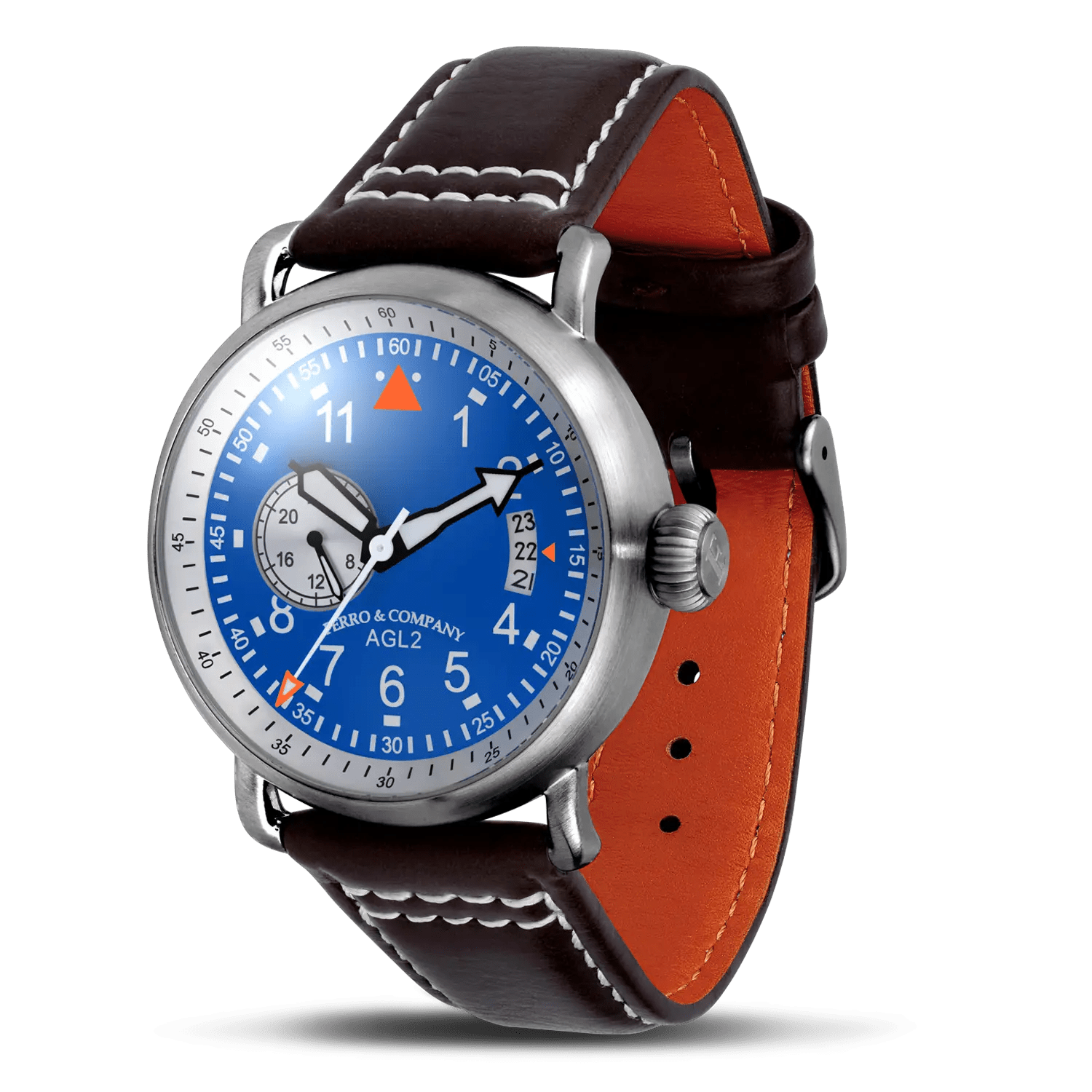 AGL 2 AUTOMATIC 24H BLUE – Ferro & Company Watches