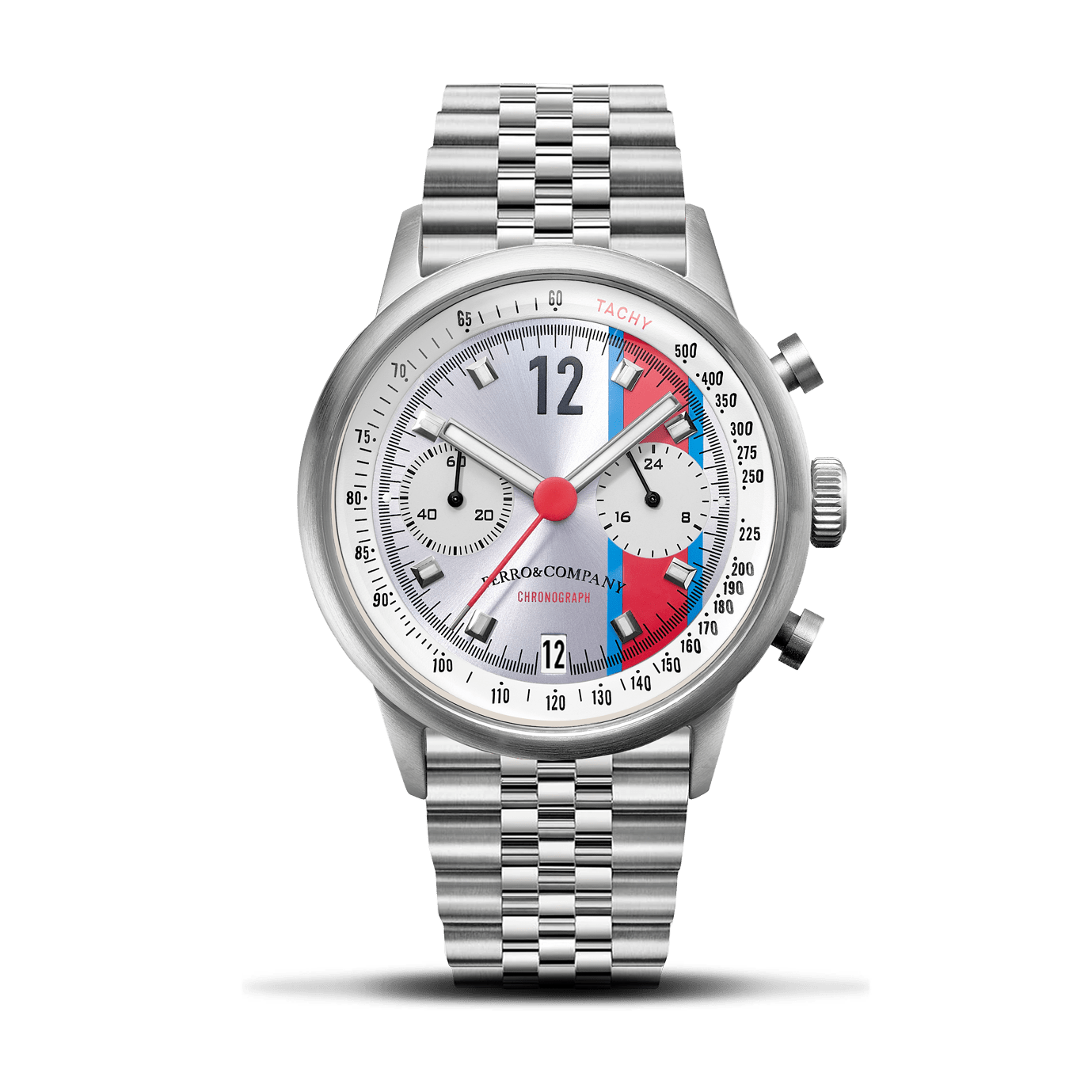 Race Master Chronograph Silver BR - Ferro & Company Watches