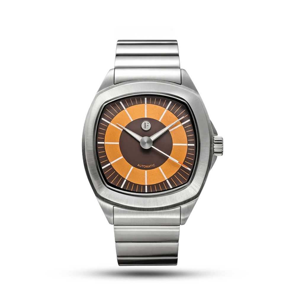 Time Master 70 Orange — Bold Automatic Watch | Ferro & Company