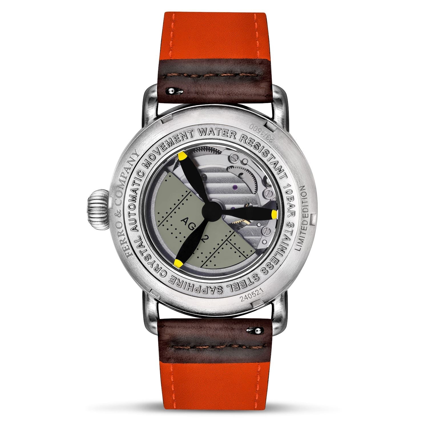 AGL Automatic 24H Green – Ferro Company Watches