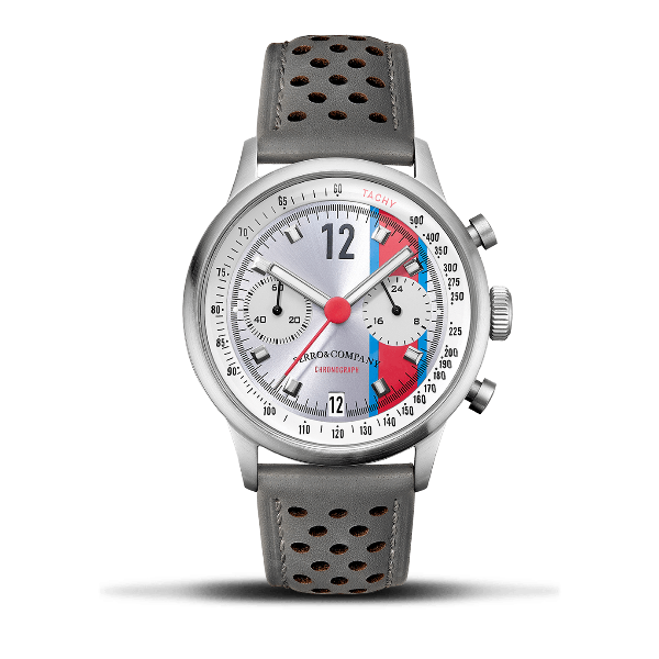 Race Master Chronograph Silver - Ferro & Company Watches