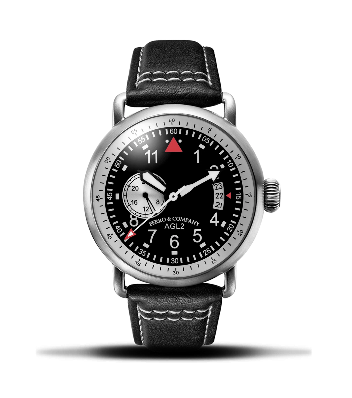 AGL 2 AUTOMATIC 24H BLACK - Ferro & Company Watches