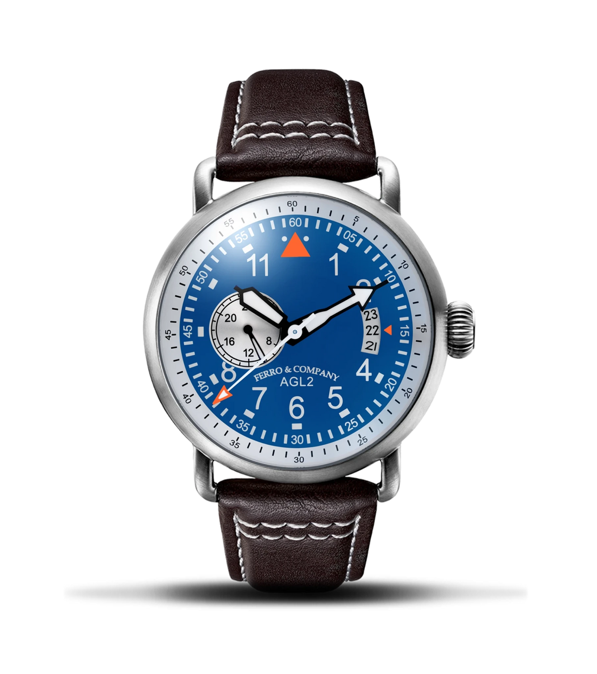 AGL 2 AUTOMATIC 24H BLUE - Ferro & Company Watches
