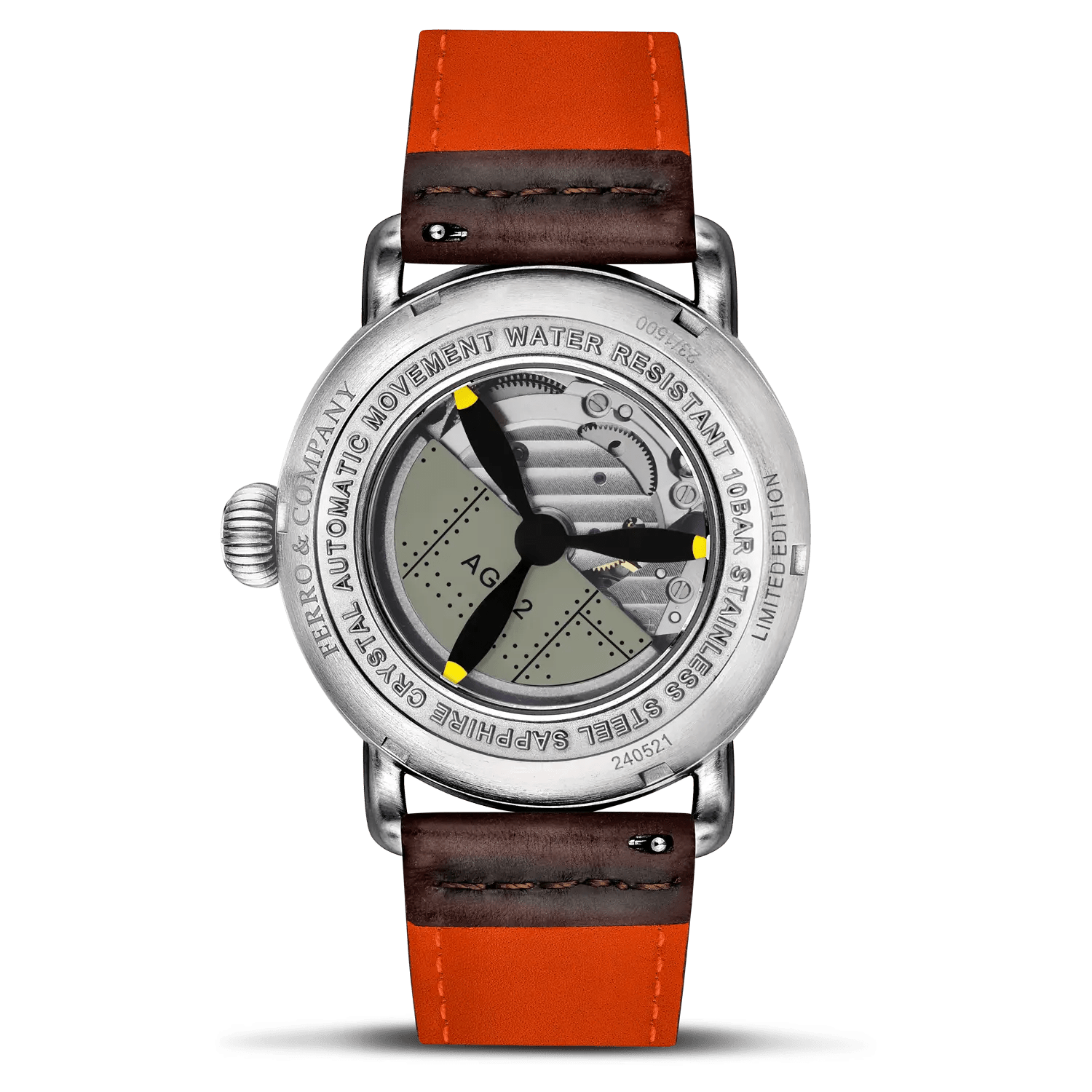 AGL 2 Automatic 24H Blue - Ferro & Company Watches