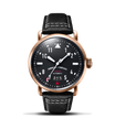 AGL 2 AUTOMATIC BLACK / ROSE GOLD - Ferro & Company Watches