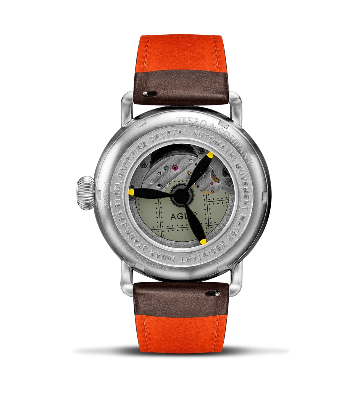 AGL 2 AUTOMATIC BLUE - Ferro & Company Watches
