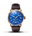 AGL 2 AUTOMATIC BLUE / ROSE GOLD - Ferro & Company Watches