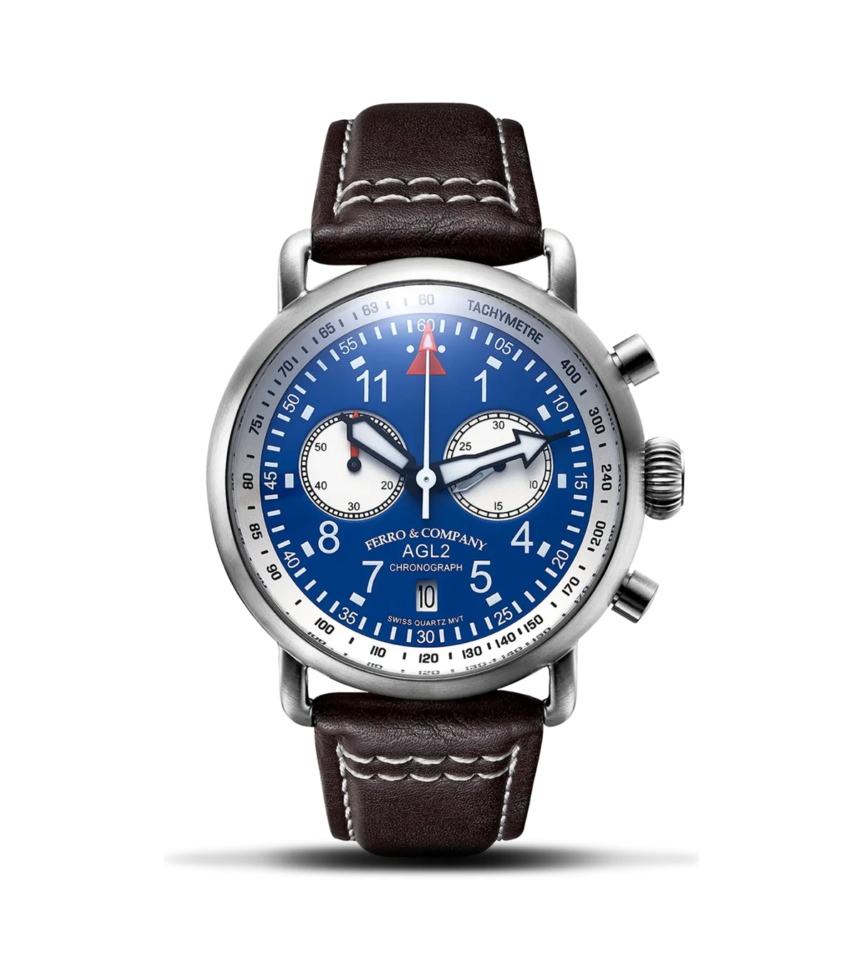 AGL 2 CHRONOGRAPH BLUE - Ferro & Company Watches