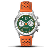 Race Master Chronograph GREEN / ORANGE STR - Ferro & Company Watches