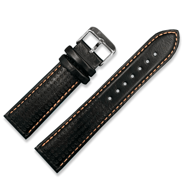 nostime ノスタイム　レザーベルト　レザーストラップ　19mm 黒 nostime ノスタイム レザーベルト レザーストラップ 19mm 黒