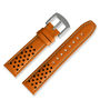 Racing Leather Straps Orange 22 mm - Ferro & Company Watches