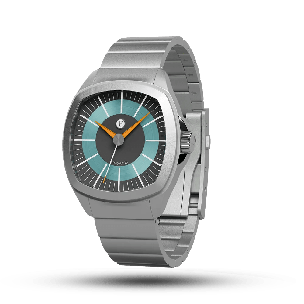 TIME MASTER 70 BLUE / ORANGE - Ferro & Company Watches