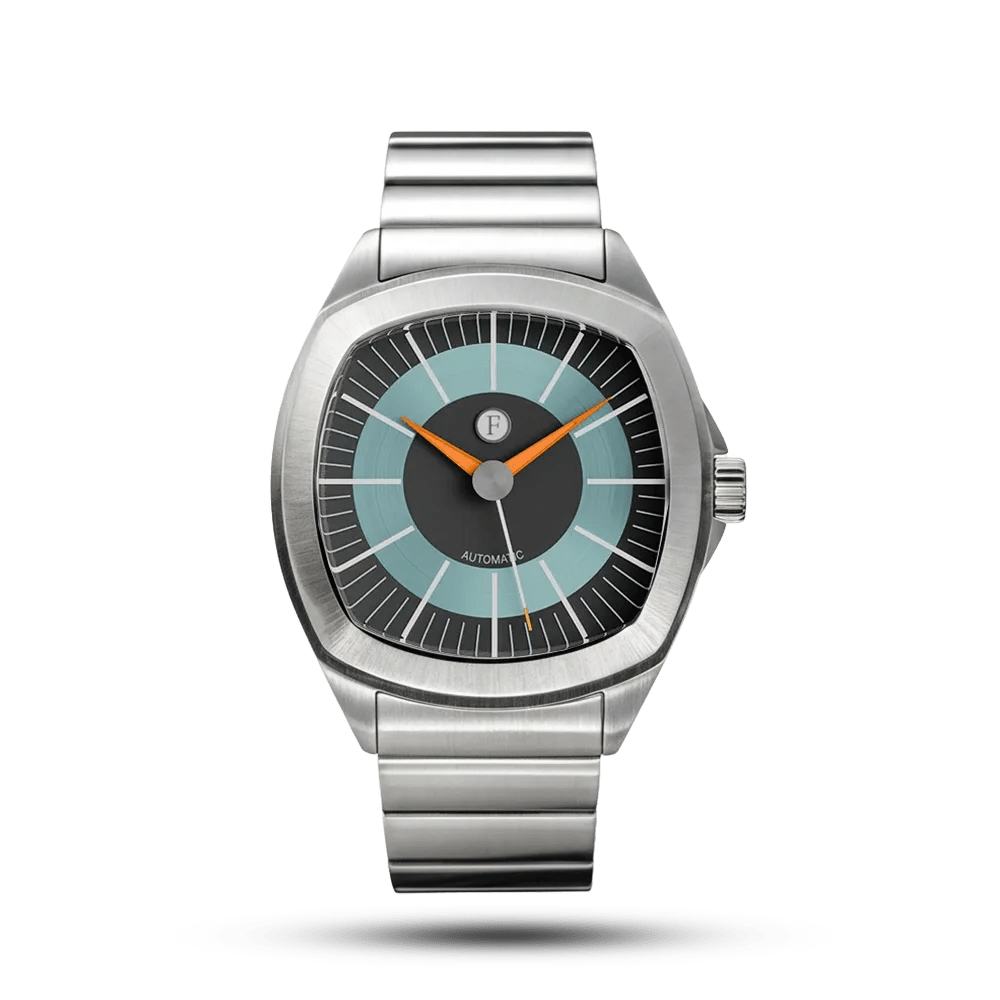 TIME MASTER 70 BLUE / ORANGE - Ferro & Company Watches