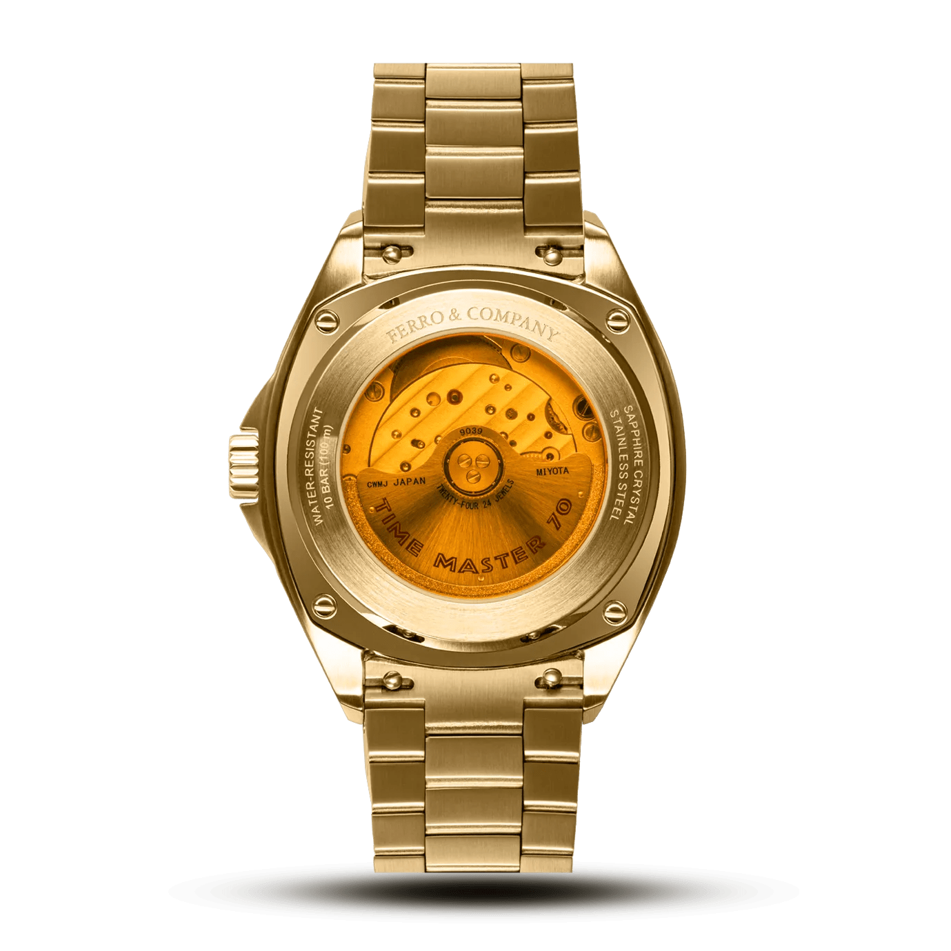 TIME MASTER 70 GOLD / SILVER - Ferro & Company Watches