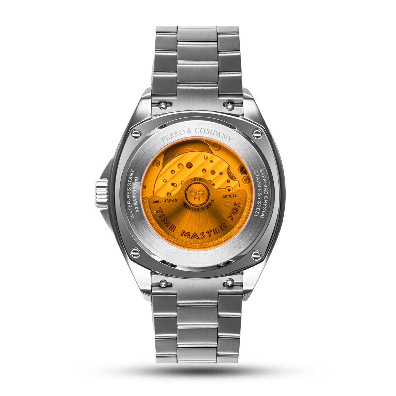 TIME MASTER 70 ORANGE - Ferro & Company Watches