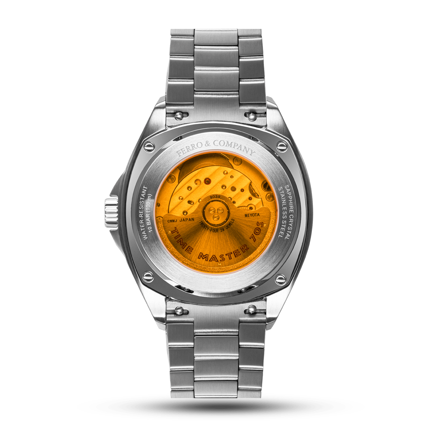 TIME MASTER 70 SALMON - Ferro & Company Watches