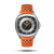 TIME MASTER 70 SILVER / ORANGE BAND - Ferro & Company Watches