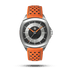 TIME MASTER 70 SILVER / ORANGE BAND - Ferro & Company Watches