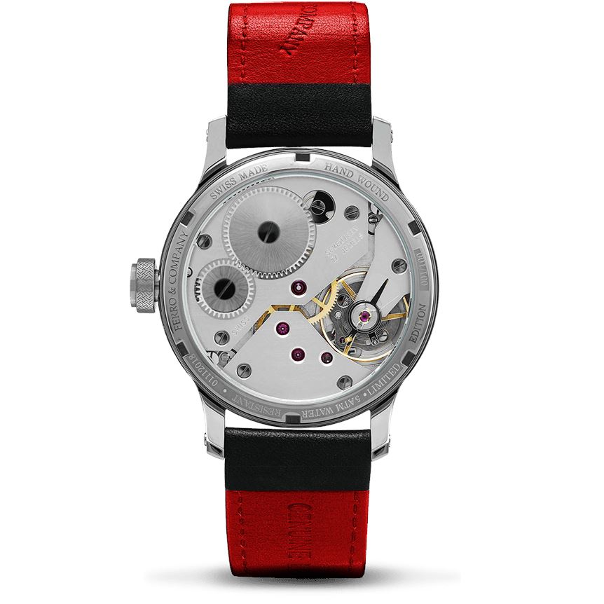 356 One Hand Red Watch Ferro Watches 