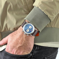 AGL 2 Chronograph Blue - Ferro & Company Watches