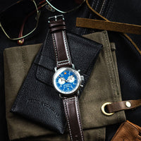 AGL 2 Chronograph Blue - Ferro & Company Watches
