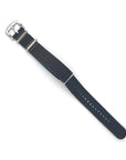Leather Watch Strap Navy 22 MM - Ferro & Company Watches