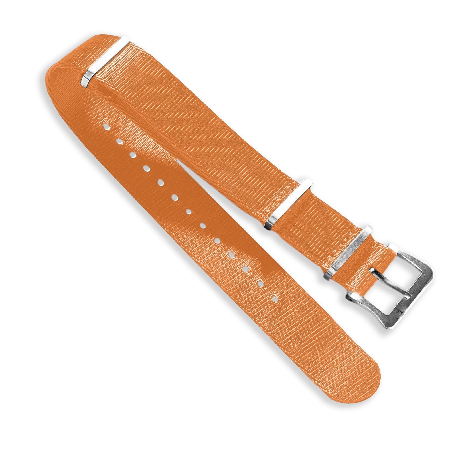 Correa De Reloj De Nylon Naranja 22 MM