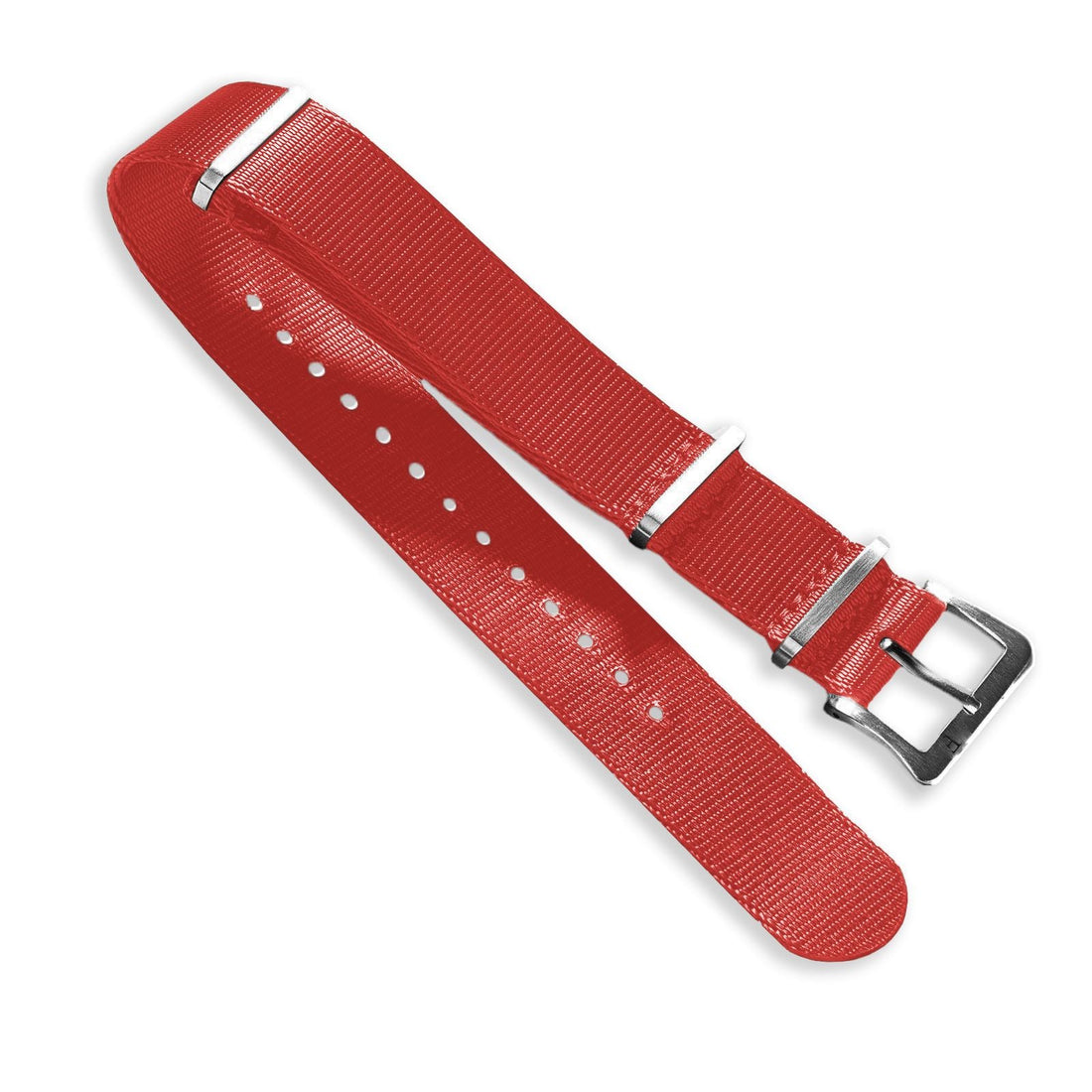 Nylon Nato Watch Strap Red - Ferro & Company Watches