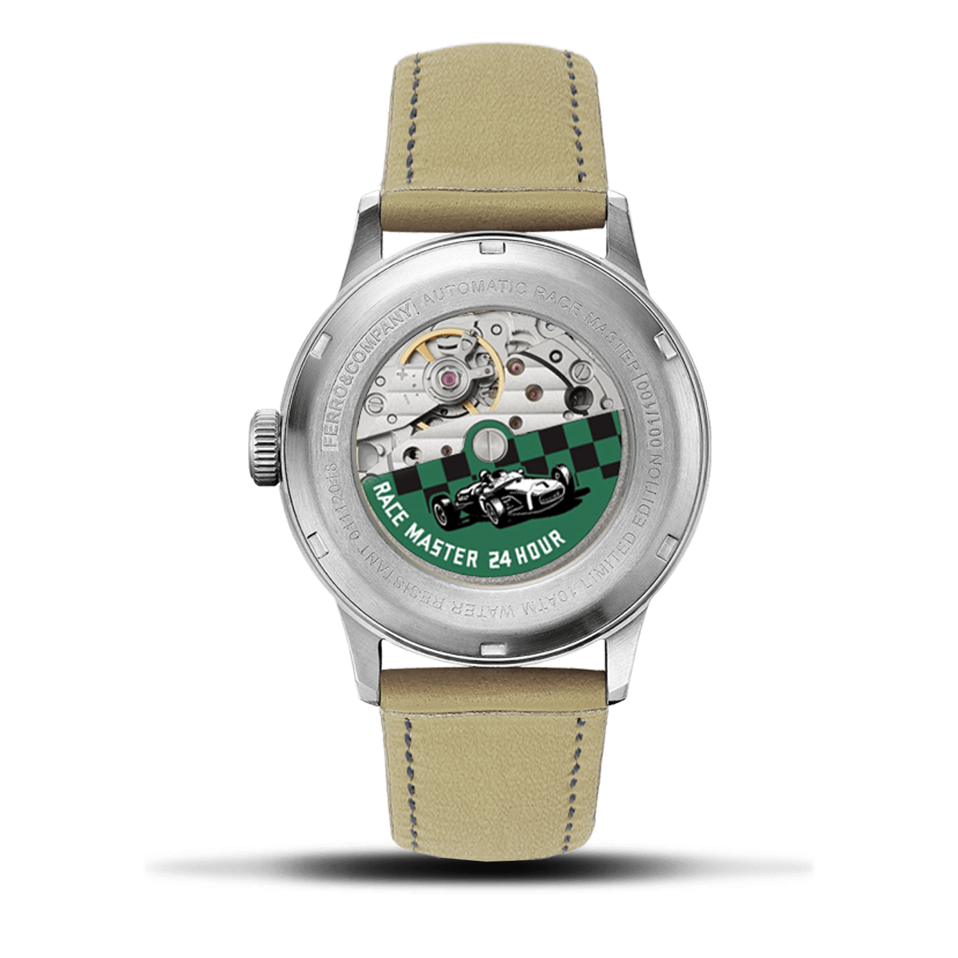Race Master Automatic Green - Ferro &amp; Company Watches