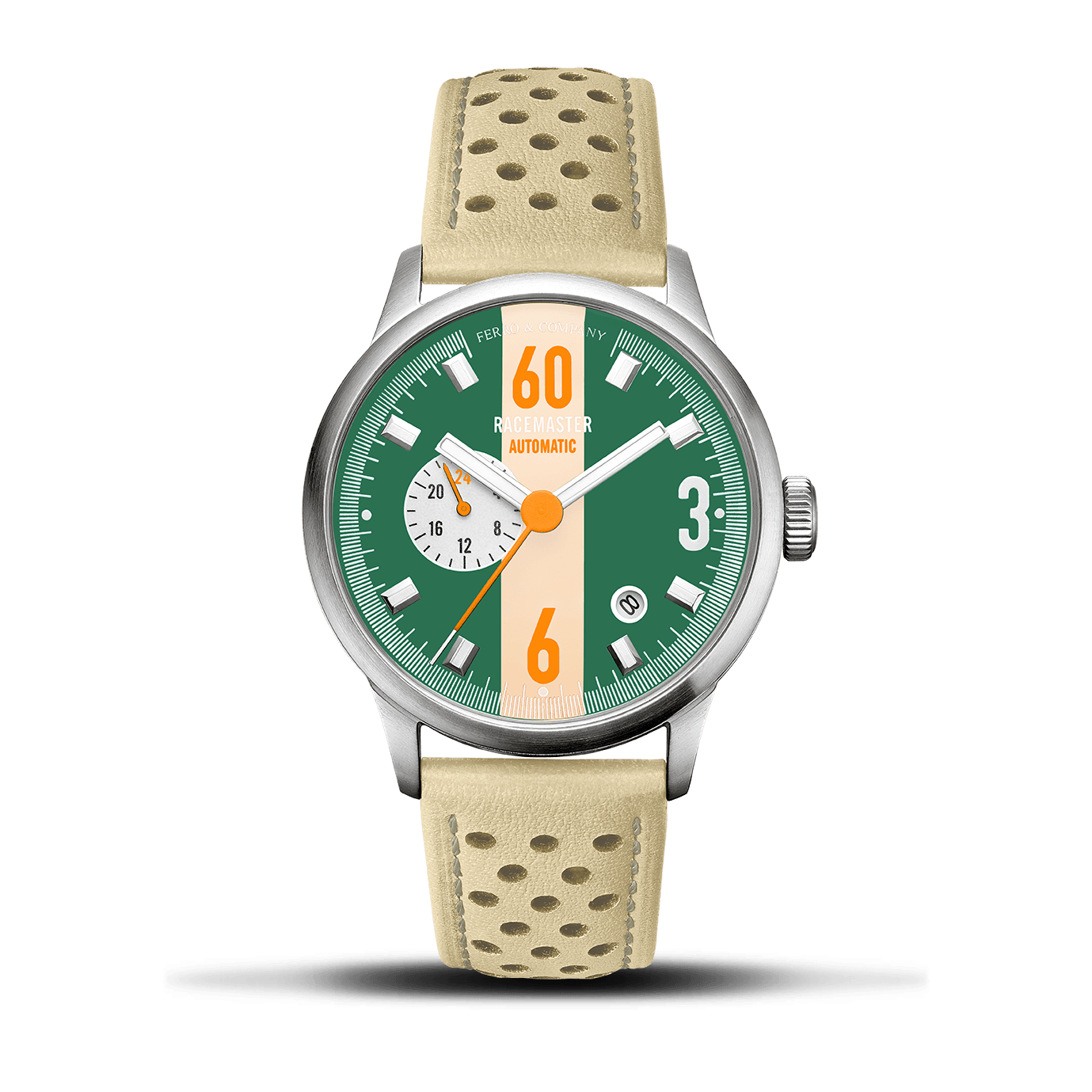 Race Master Automatic Green - Ferro &amp; Company Watches