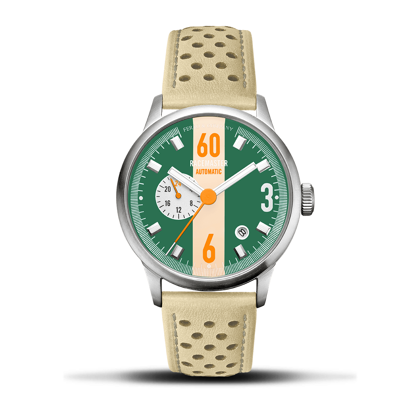 Race Master Automatic Green - Ferro & Company Watches