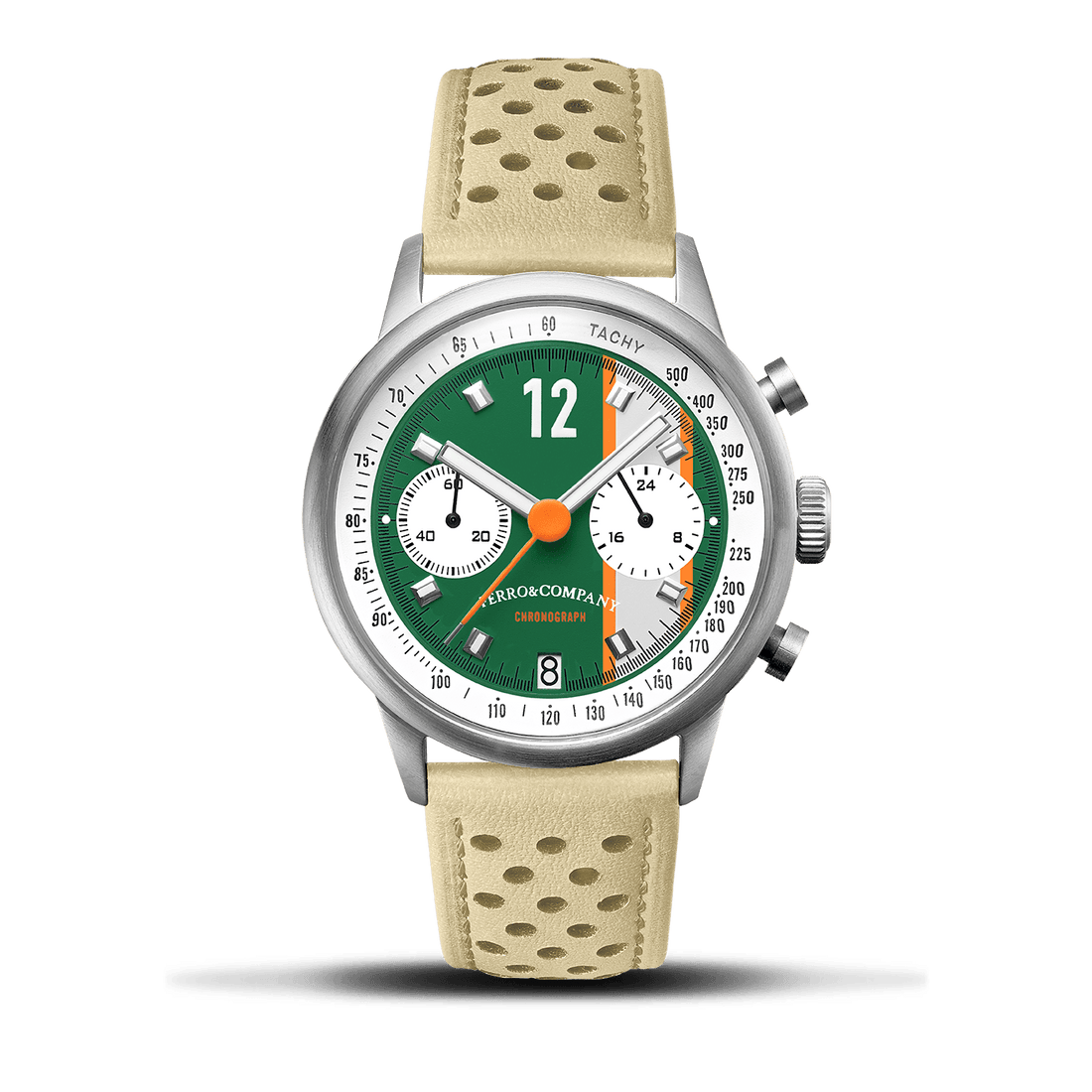 Race Master Chronograph GREEN - Ferro & Company Watches