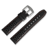 Racing Leather Straps Black 20 MM - Ferro & Company Watches