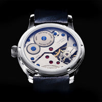 TRADITUM VINTAGE STYLE DRESS WATCH BLUE / ROMAN - Ferro & Company Watches