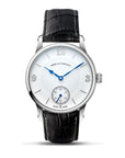 TRADITUM VINTAGE STYLE DRESS WATCH WHITE - Ferro & Company Watches